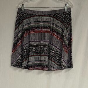 Mossimo Supply Co. Women's Mini Skirt with Multicolor Stripes